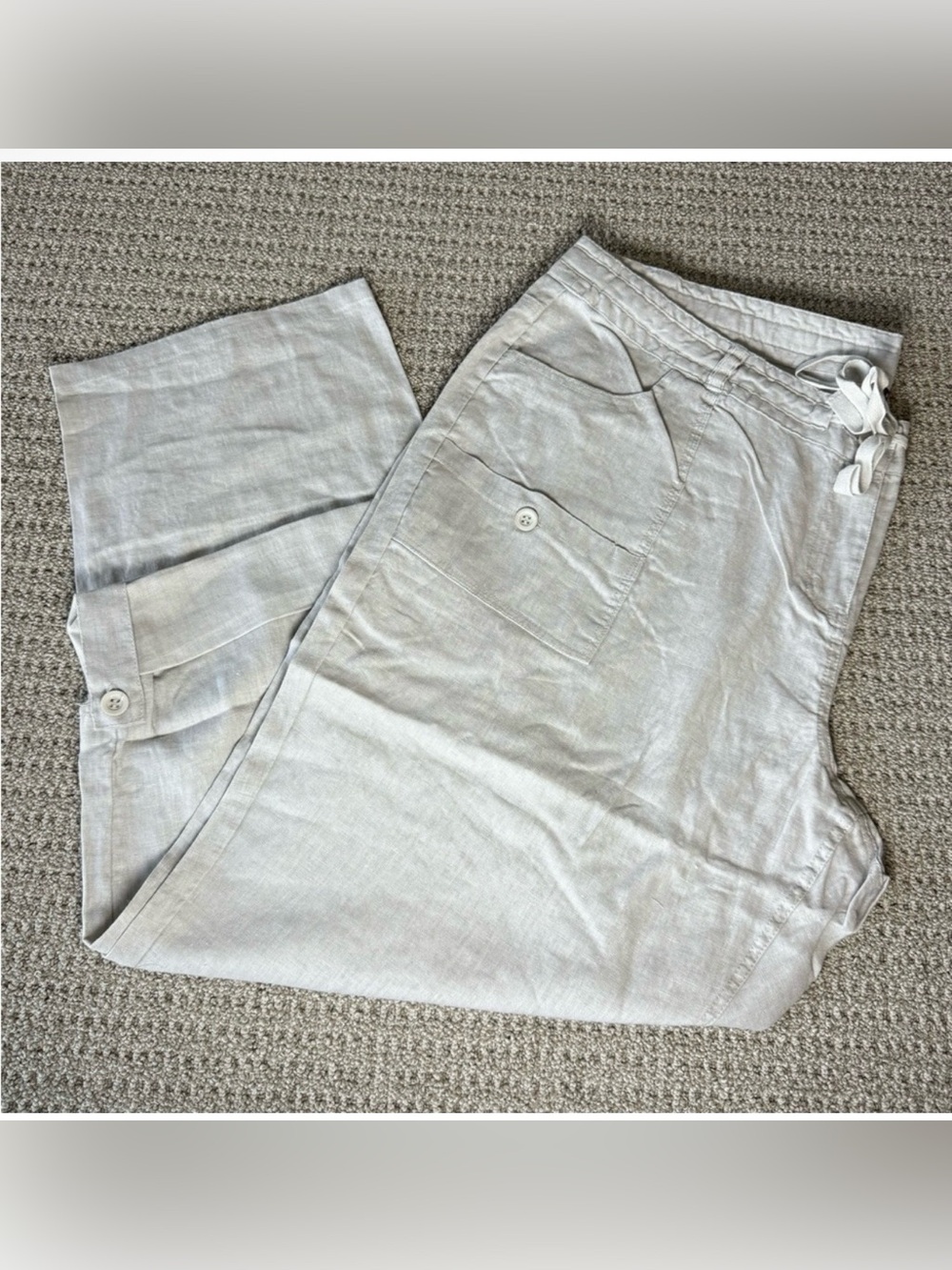 Premise Women  Linen Jogger Pants. Size 20 plus